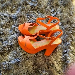 Peach American Rag Heels